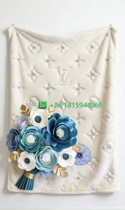 Louis Vuitton Throw Blankets